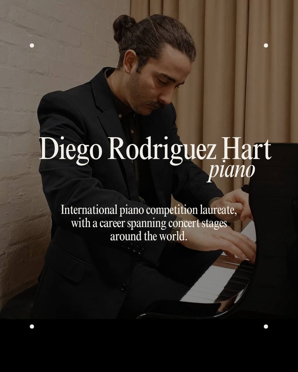 Diego Rodriguez Hart, piano